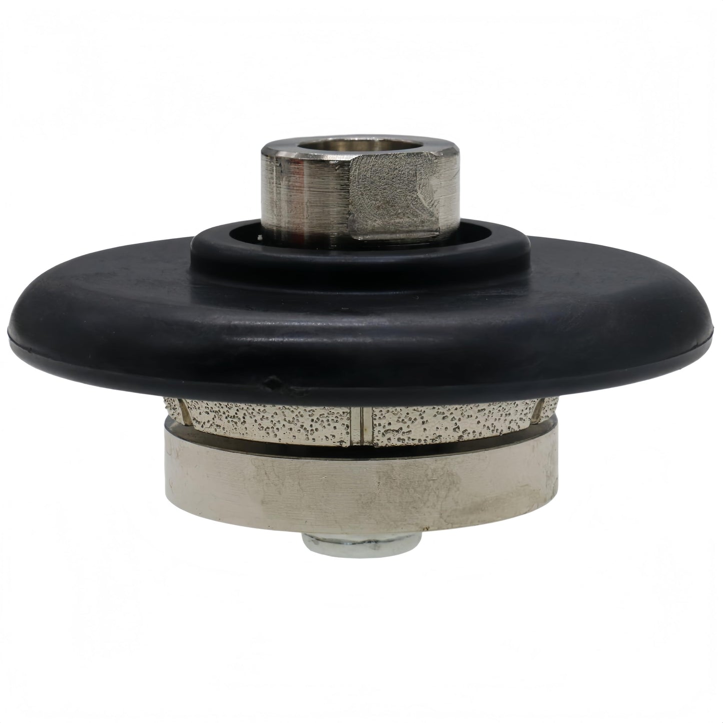 StoneDT 3/8 inch B10 Demi Bullnose Diamond Hand Profile Wheel, Hand Profiler for Granite Marble Countertop Edge Profiling, 5/8-11 Thread, 40/50 Grit