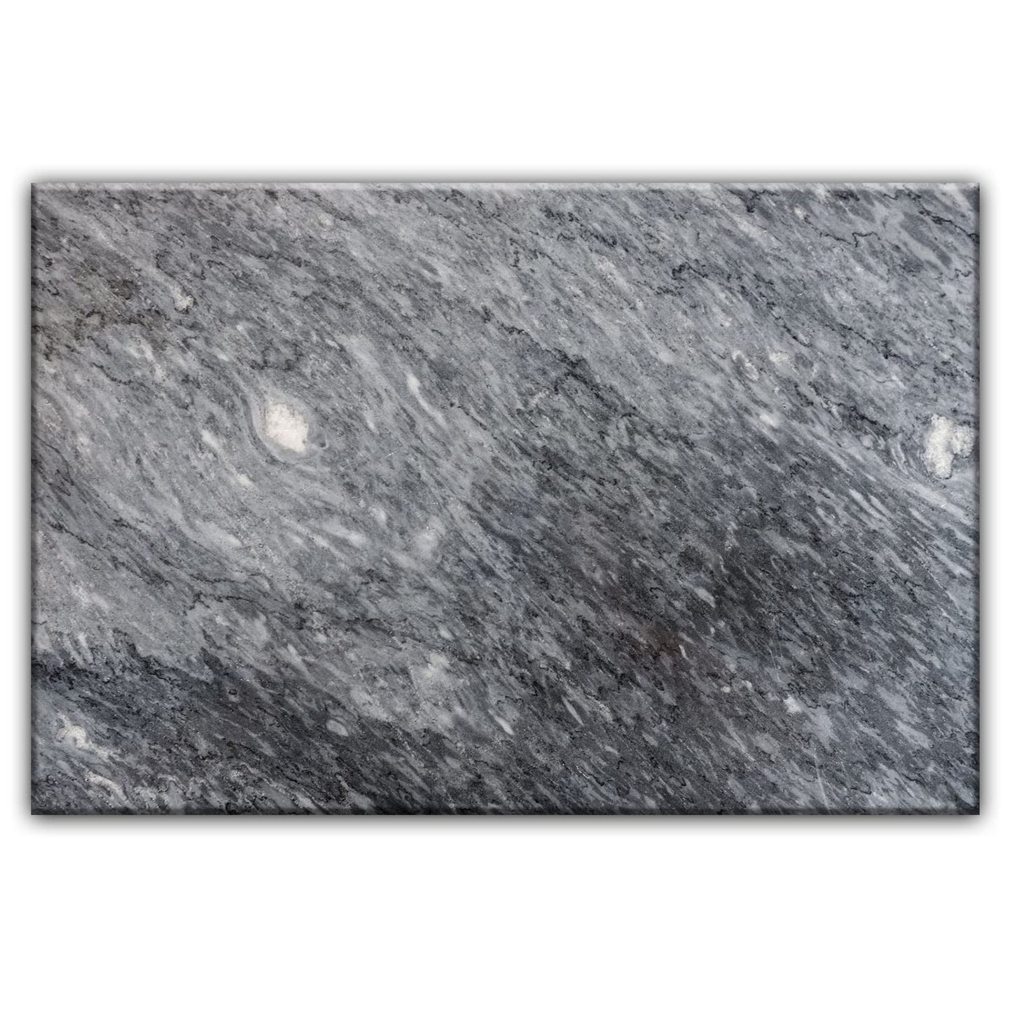 JEmarble Pastry Board 16x20 inch(Gray) with Non-Slip Rubber Feets for Stability Perfect for Keep The Dough Cool and Chocolate Tempering(Premium Quality)