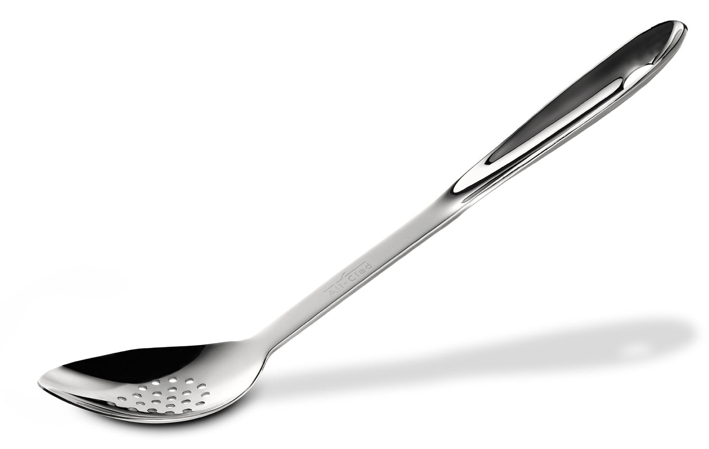 All-Clad Specialty Stainless Steel Kitchen Gadgets Slotted Spoon Kitchen Tools, Kitchen Hacks Silver