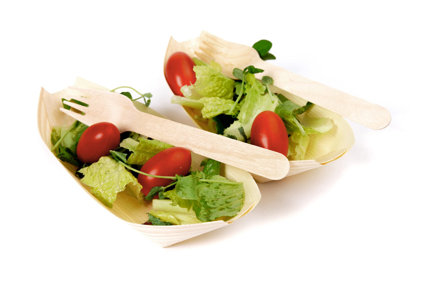 Perfect Stix Green Fork 158-250ct Disposable Wooden Forks (Pack of 250), Plain Forks, 6"L x 1.3"W