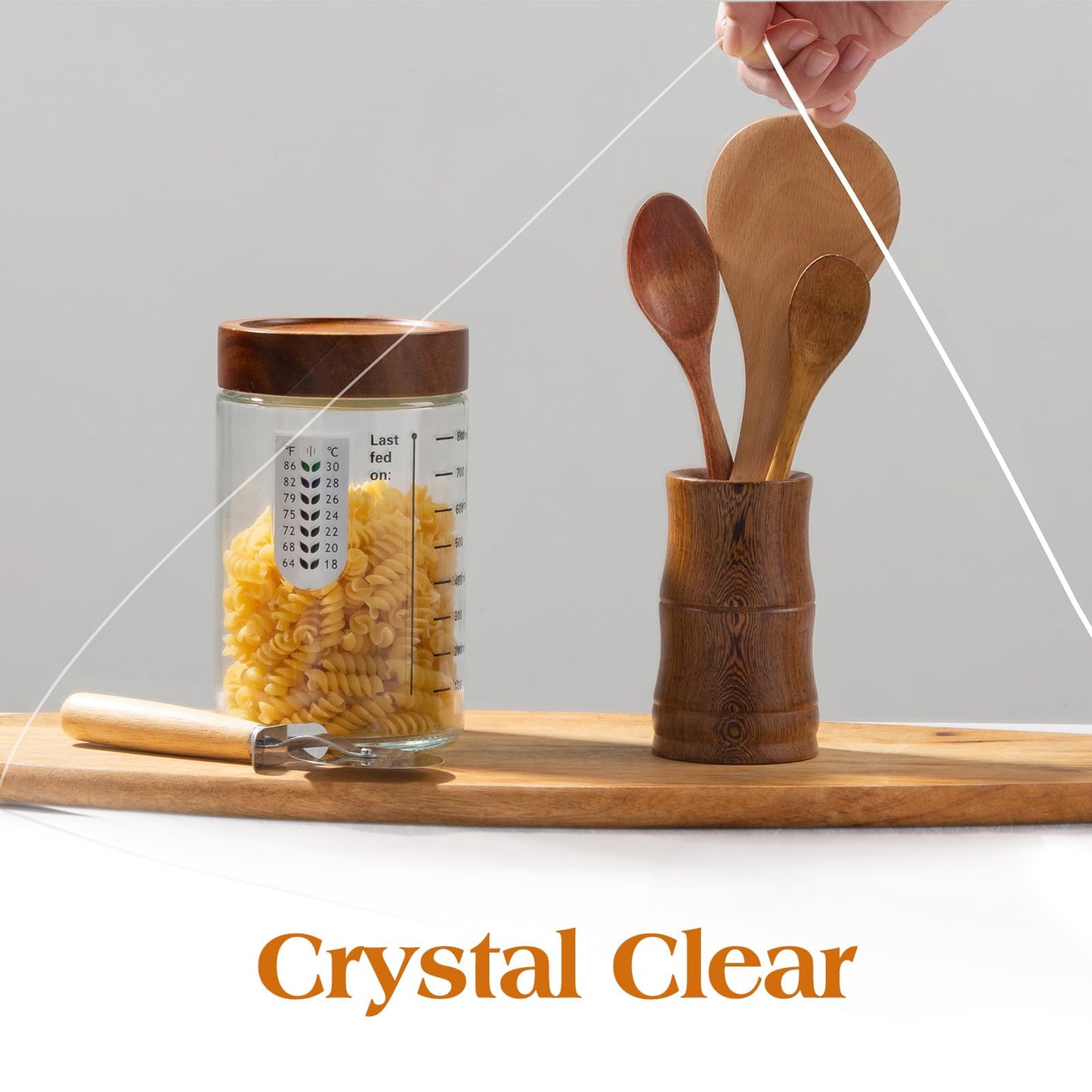 Clear Silicone Countertop Protector Mat, Non Slip & Heat Resistant Mats for Kitchen Countertop (35.4" X 23.6")