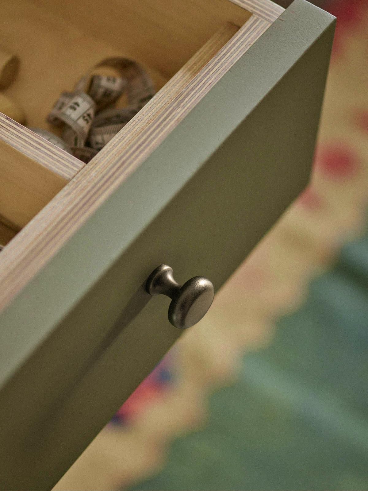 BEILEIOU Antique Silver Cabinet Knobs Classic Vintage Retro Drawer Knobs Kitchen Cupboard Bathroom Dresser Cabinet Bar Drawer Knobs Hardware Handles Zinc Alloy (5, Antique Silver, Knob)