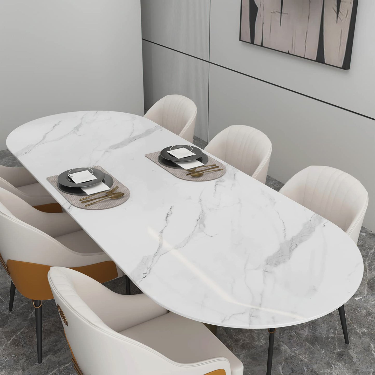 HOLOMEY Marble Contact Paper for Countertops Cabinets Waterproof 31x157 inch Glossy Marble Peel and Stick Wallpaper Self-Adhesive Counter Top Vinyl Wrap Removable Marble Wallpaper for Kitchen Bathroom