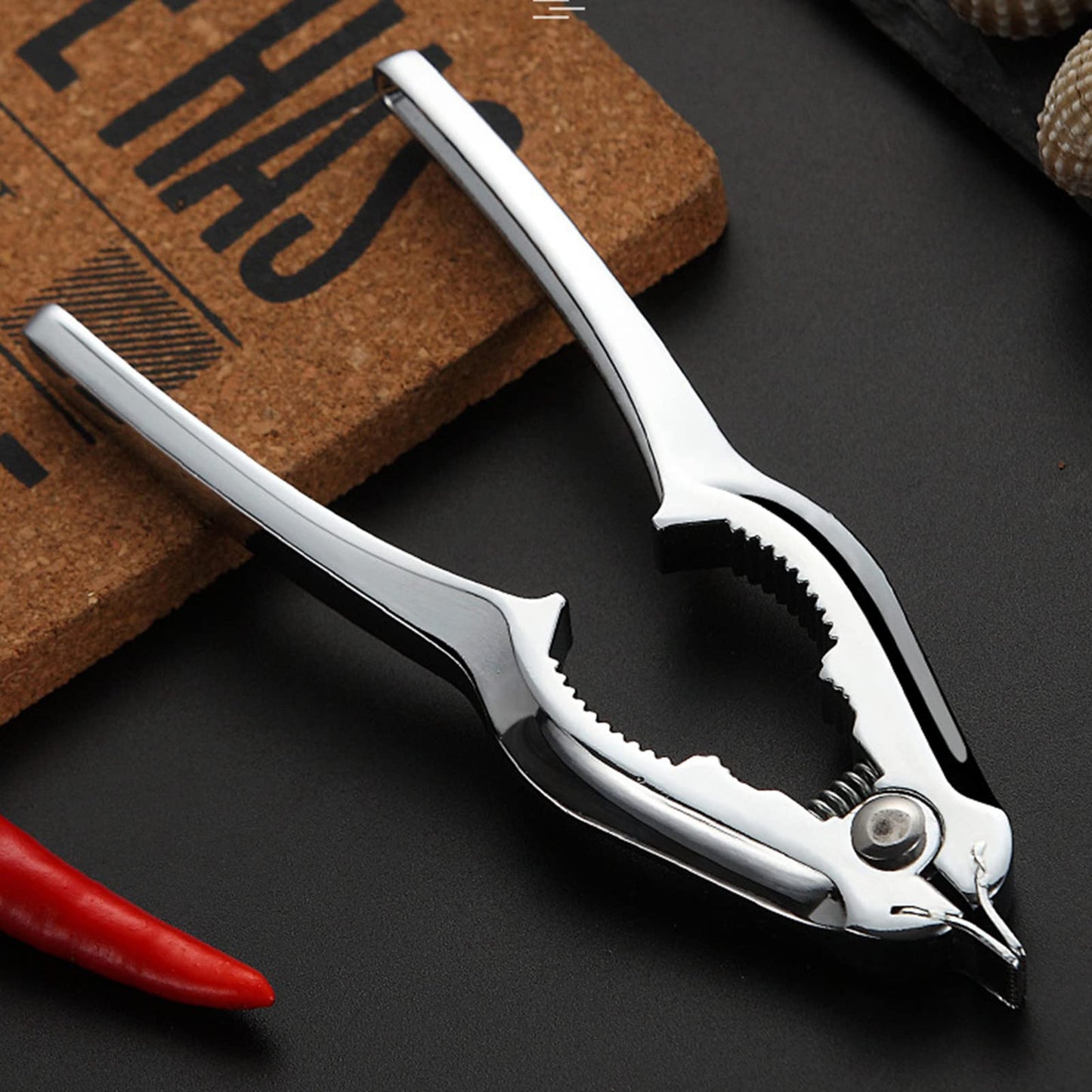 Seafood Scissors Blood Clam Opener Crab Pliers Nut Lobster Shellers Cracker Multi Functional Tool for Kitchen Shellfish Food