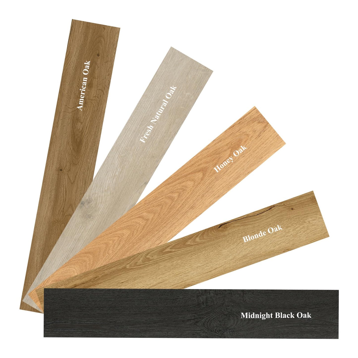 Mysflosy Peel & Stick Floor Tile, 36-Pack 54 Sq.Ft Waterproof Vinyl Flooring Self-Adhesive, Wood-Look Vinyl Planks for DIY Installation
