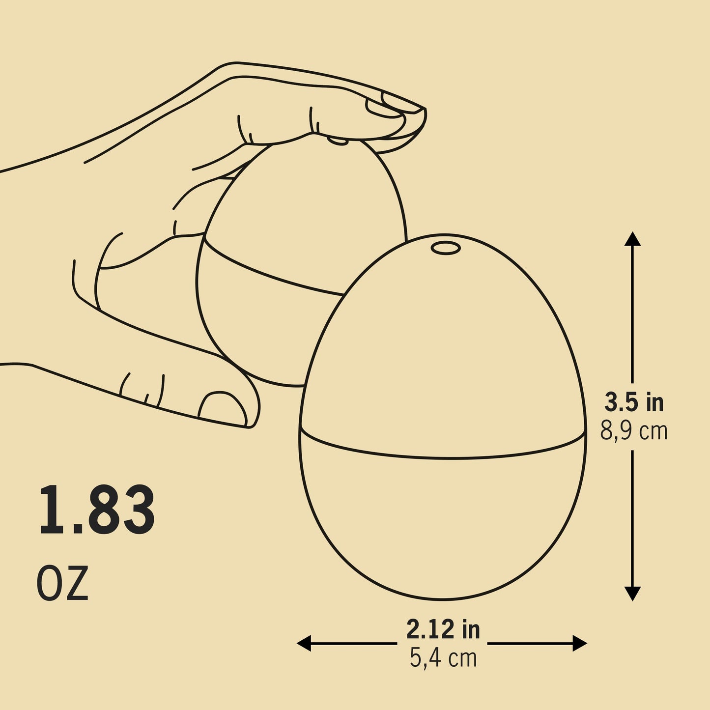 LOL BeepEgg – Egg Timer for Boiling Eggs – Musical Egg Cooker for Soft, Medium, Hard Boiled Eggs – Food Safe – Singing Floating Egg Timer – Egg Cooker for 3 Levels of Doneness – Brainstream