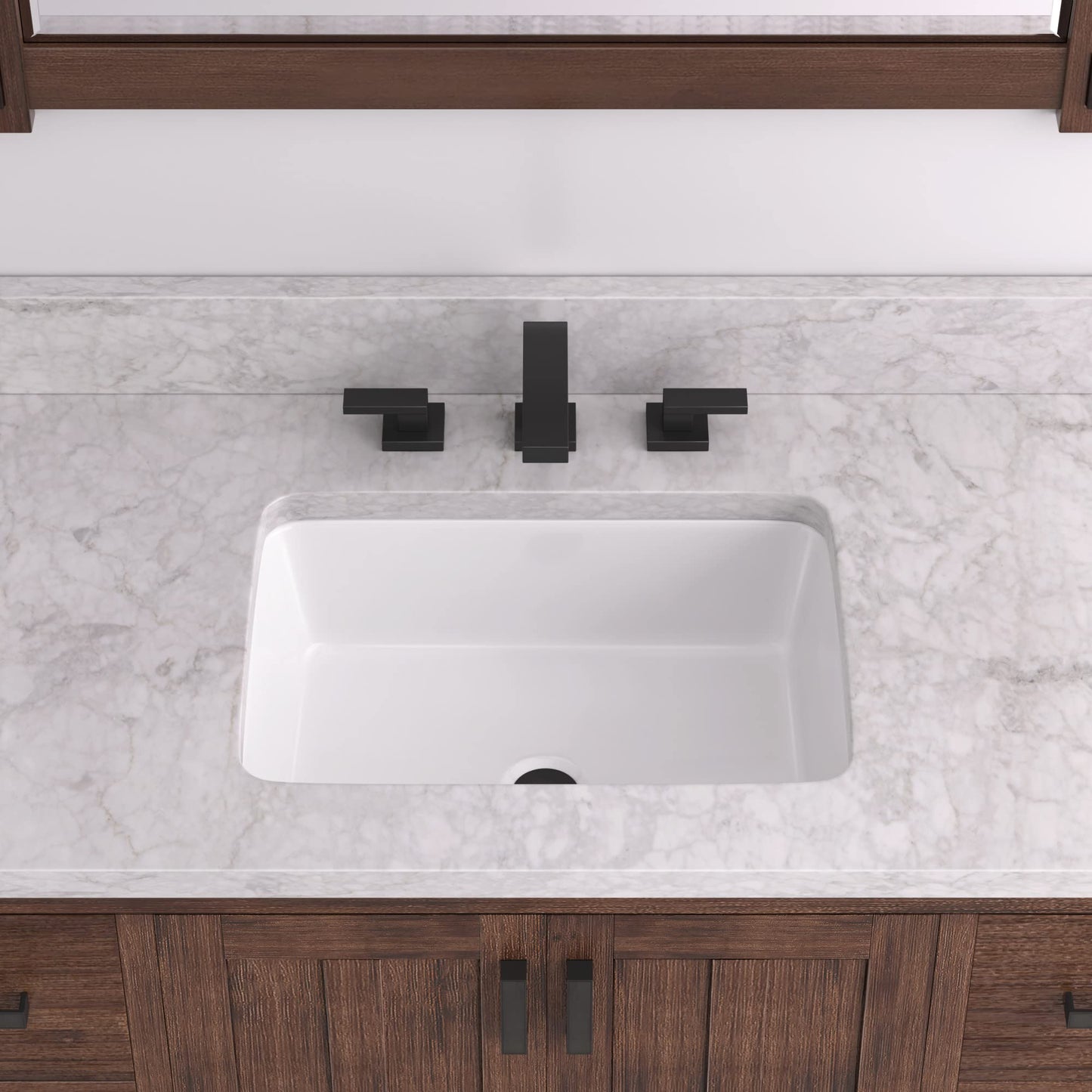 Signature Hardware 453258 Euric 20" Vitreous China Undermount Bathroom Sink