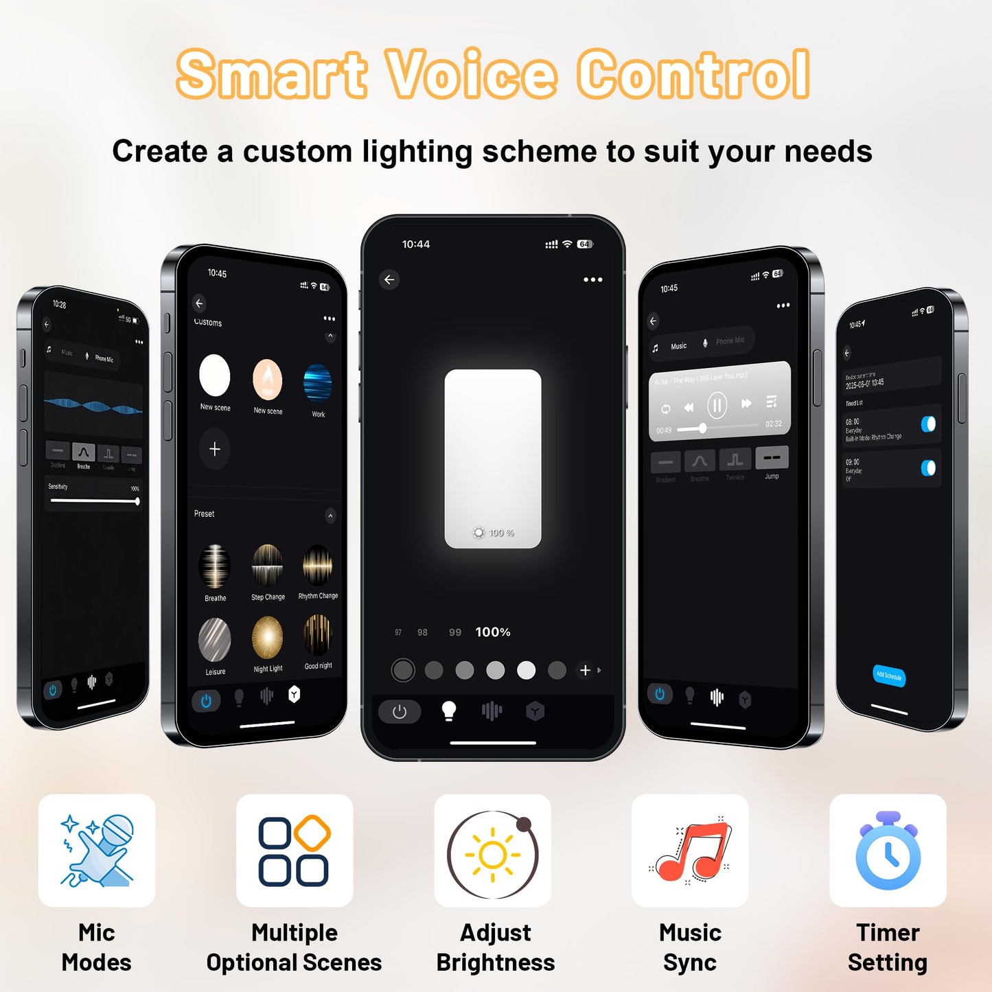 4 Pack LED Backlight Sheet, 24V 36W 6000K White Flexible Led Panel Lights with Alexa & APP Remote Control Dimmable Backlit Light 19.7X9.7 Inch for Translucent Stone/Marble/Onyx/Quartz Countertop