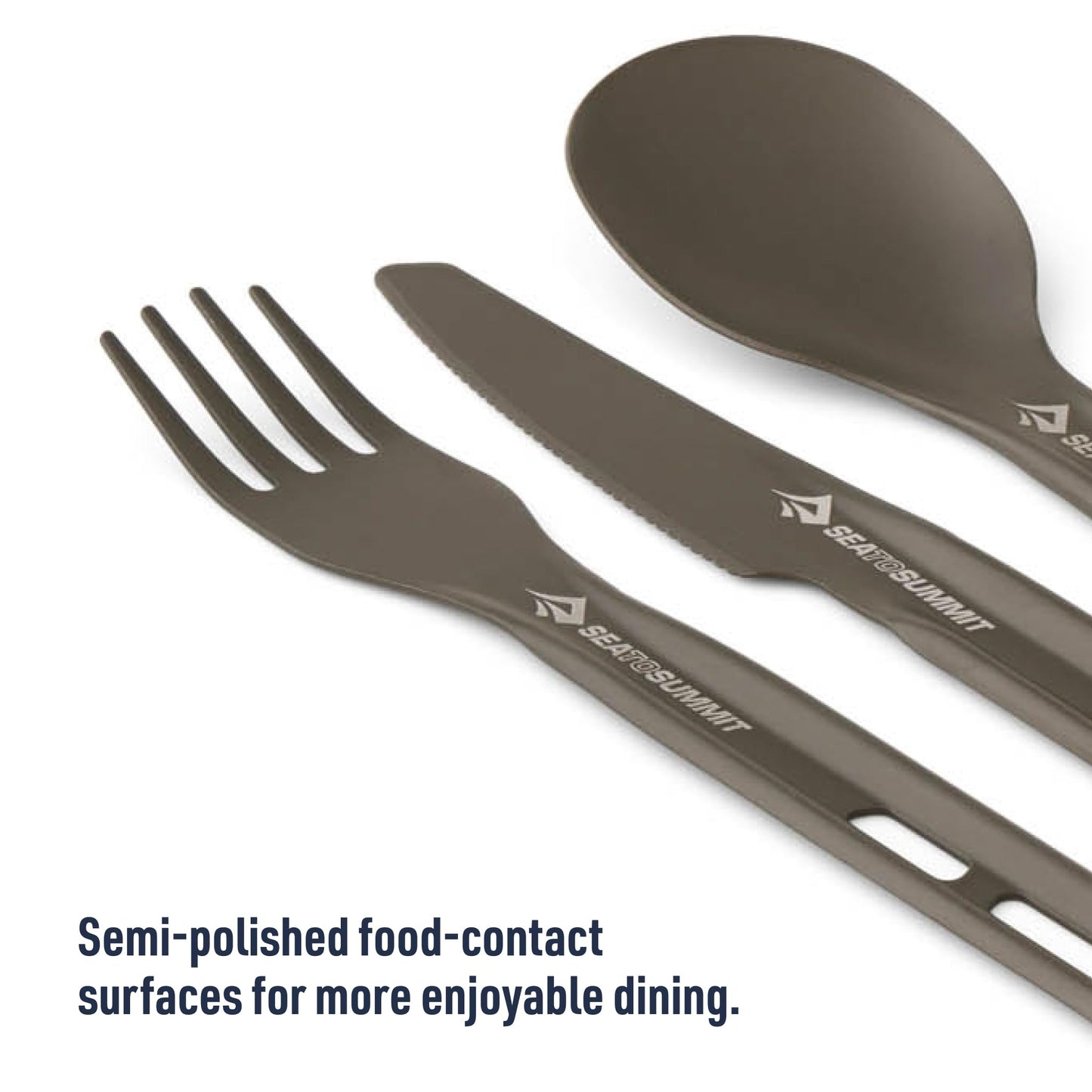 Sea to Summit Frontier Ultralight Cutlery Set, Fork, Spoon and Knife