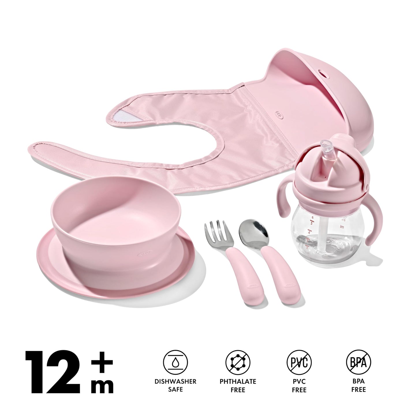OXO Tot Baby Mealtime Set, Baby Spoons