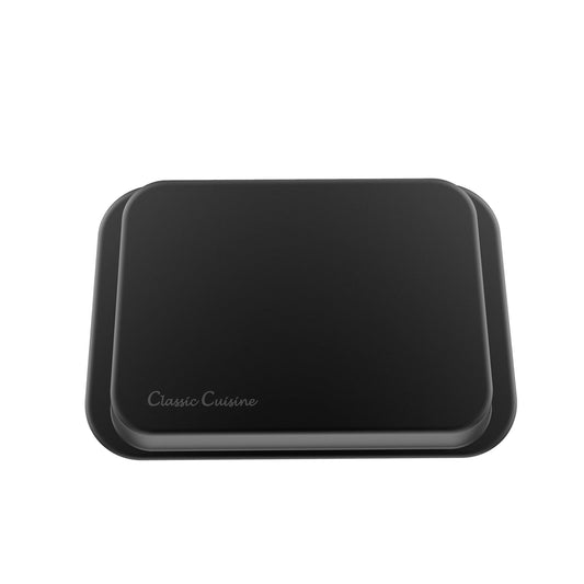 Roasting Pan with Rack-Nonstick Oven Roaster with Removable Grid to Drain Fat and Grease-Healthier Cooking with Kitchen Bakeware by Classic Cuisine