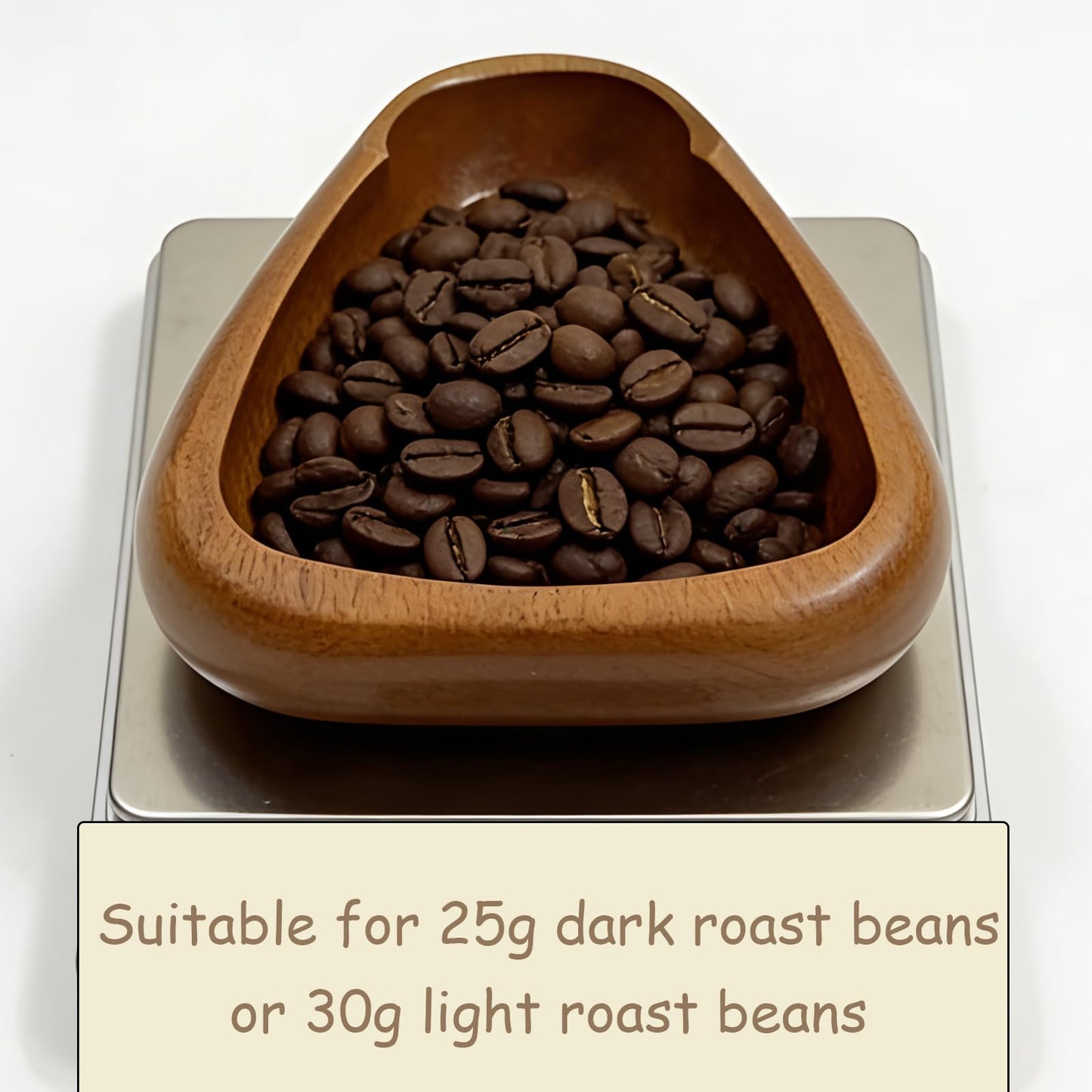 3PCS Coffee Dosing Cup, Wooden Coffee Dosing Set with Black Sprayer and Scale, Grounds Measurement for Espresso Machines and Manual Brewing, Coffee Bean Dosing Cup and Accessories