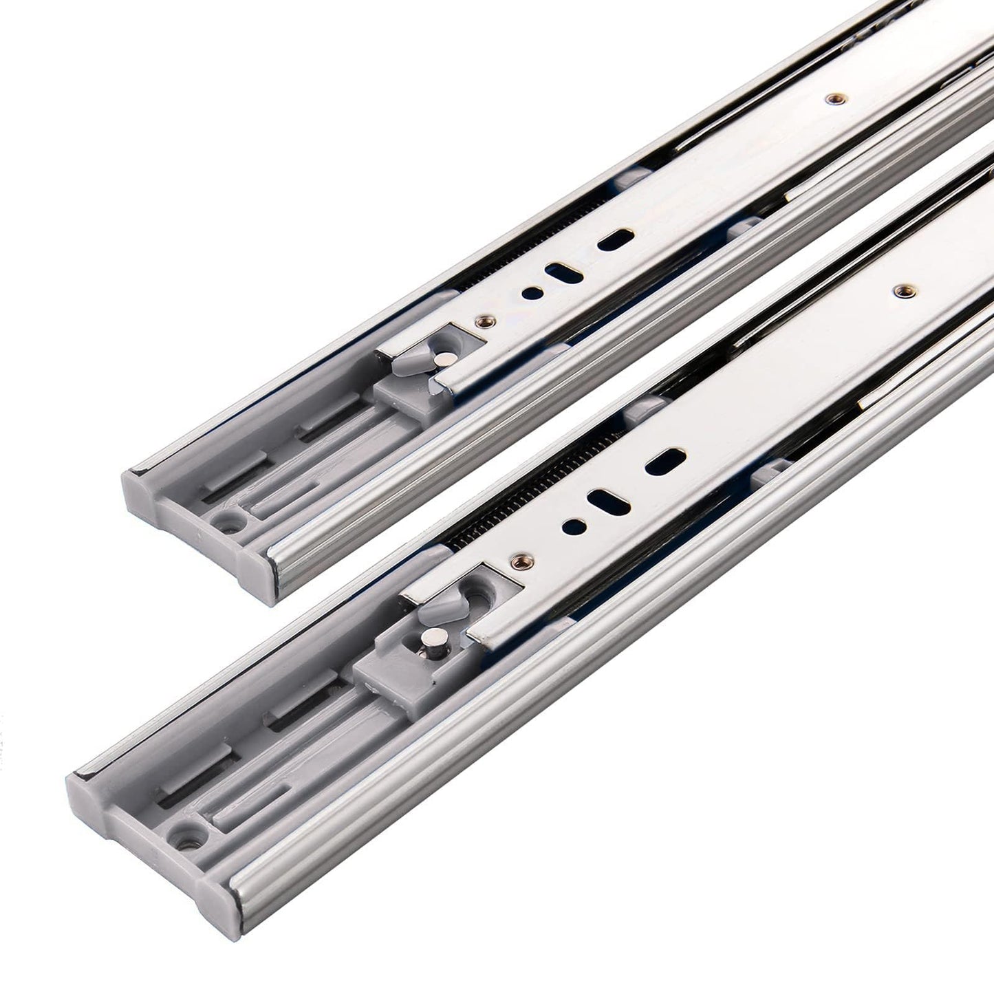 VALISY Soft Close Drawer Slides 14 Inch 6 Pairs, Side Mount Metal Ball Bearing Full Extension Drawer Slides Rails,10 12 14 16 18 20 22 Inch 100 LB Load Capacity Cabinet Wardrobe Slider Kitchen Glides