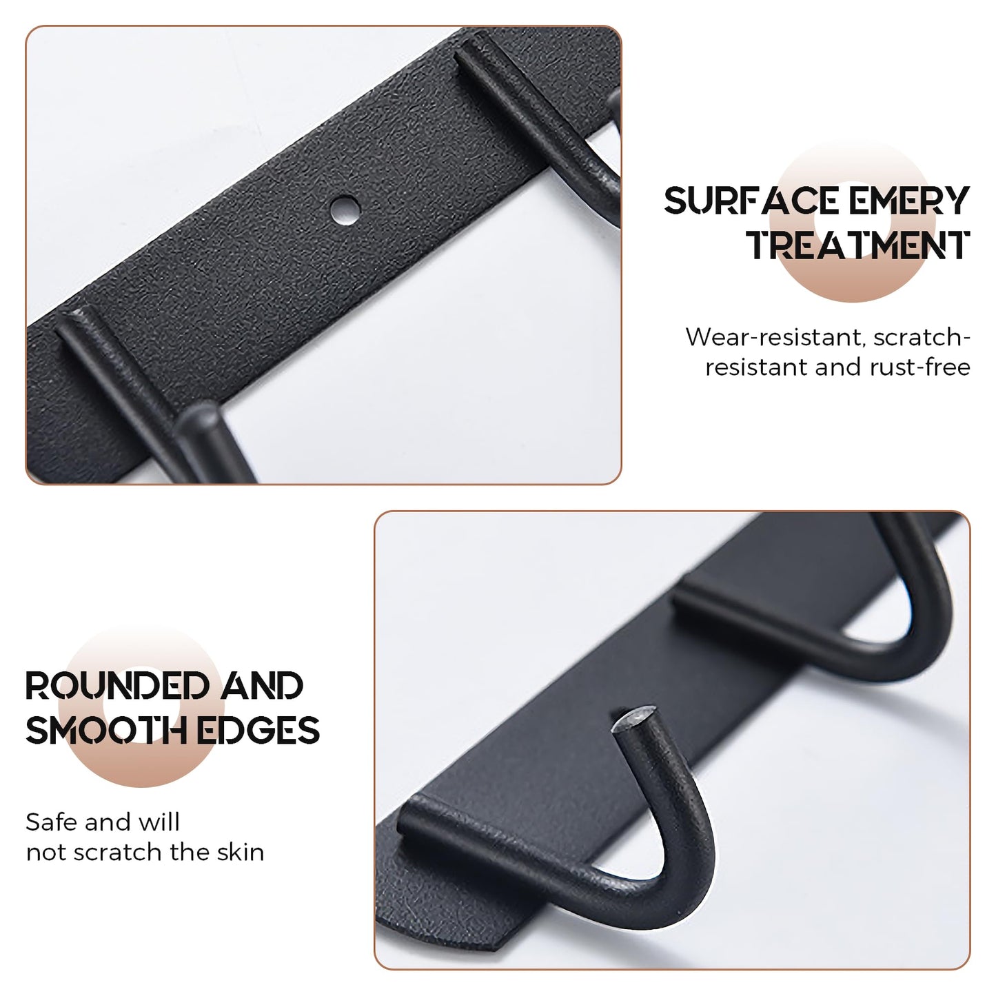 Magnetic Utensil Holder For Fridge, Heavy Duty Magnetic Coat Rack For Metal Door, Magnetic BBQ Tool Rack, Strong Magnet Bar With 6 Hooks Storage Hanger Hanging Kitchen Utensil, Coat, Towel, Grill Tool