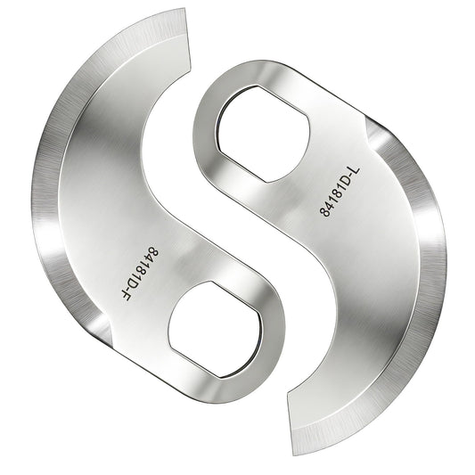 84181D Buffalo Chopper Blades Replacement for Hobart 8181, 8185, and 84186 Series Food Choppers 18" Bowl, Food Cutter Choppers Knives Replaces for Hobart 00-077372, 00-077373