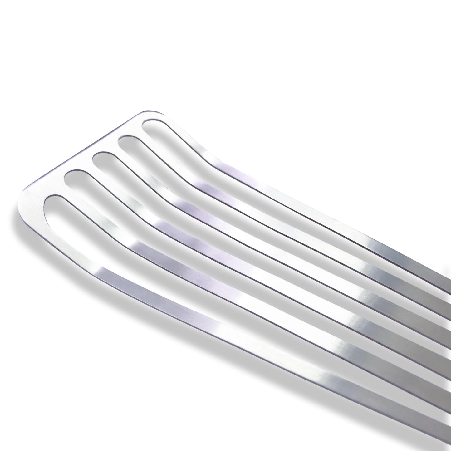 WALLFARM Fish Spatula - Pro-Grade Slotted Kitchen Turner - Stainless Steel - Long, Thin Metal Spatula for Flipping Delicate Foods, Fish, Eggs, Veggies - Perfect for Grilling, Frying, Griddle - 13.78"