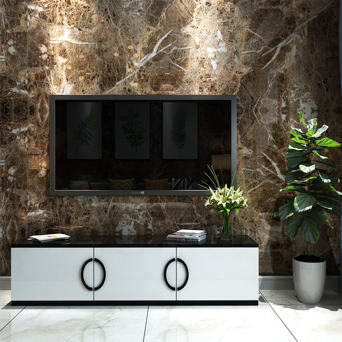 Brown Granite Wallpaper Peel Stick Matte Thick Marble Contact Paper for Countertop 16 x 354 inch Waterproof Oil Proof Self Adhesive Furniture Stickers Kitchen Counter Shelf Liner Wall Vinyl Decorative