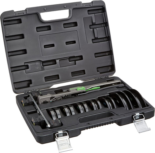 Hilmor 1839032 CBK Compact Tubing Bender Kit, 1/4" to 7/8", HVAC Tools and Equipment for Copper, Steel, Aluminum, Brass Tube and Pipe Bending, Black