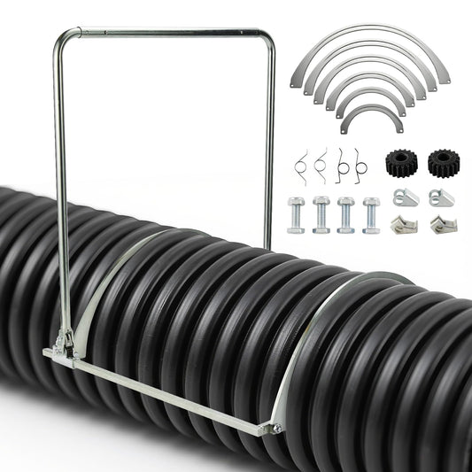 HDPE Corrugated Pipe Tensioner Tool for 8-24 Inch Pipe, Heavy Duty Pipe Pulling & Alignment Connecting Kit, Quick Docking Tool for Drainage Sewer Electrical Conduit Installation