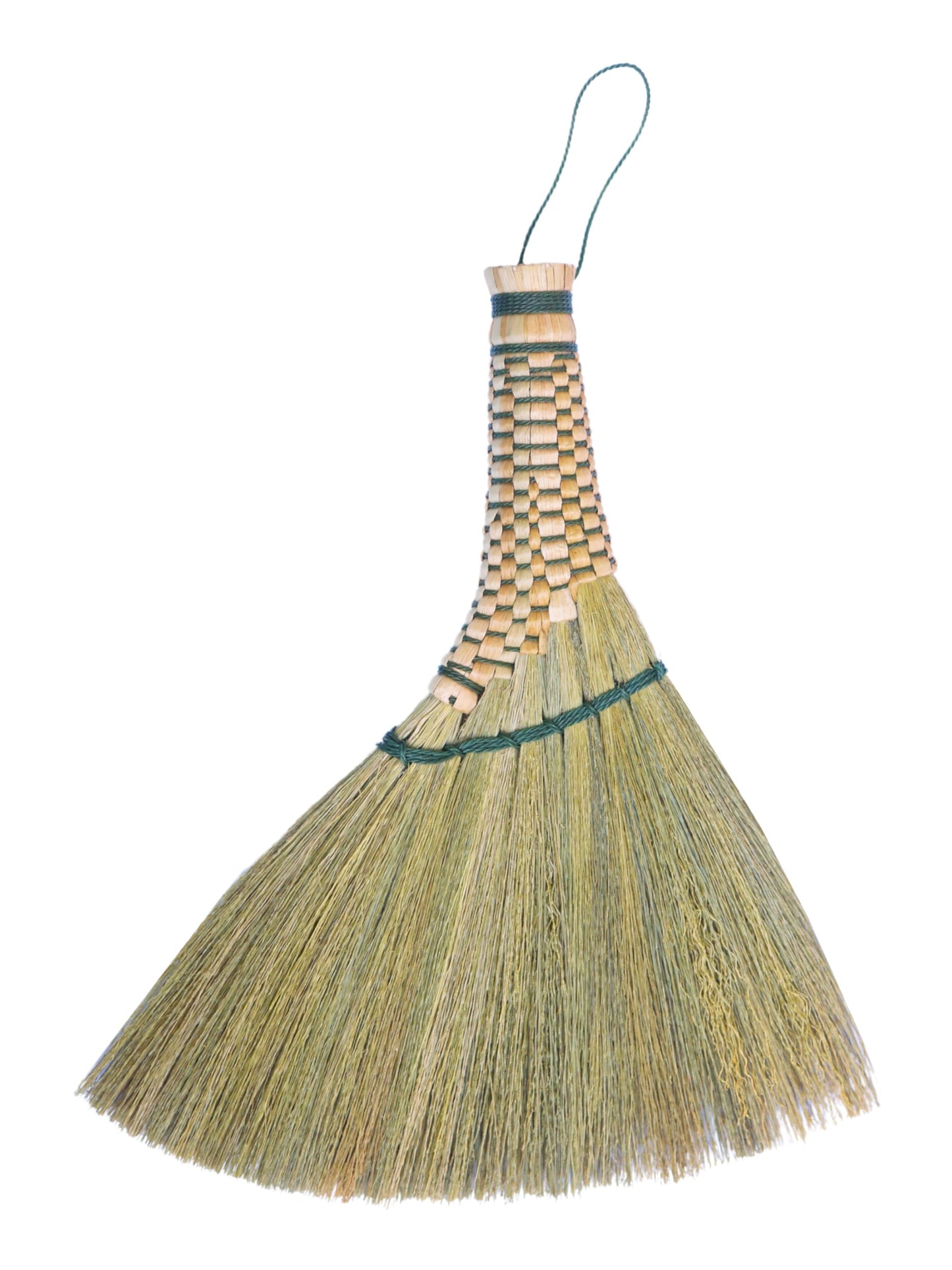 Small Whisk Broom9.5 Handheld Brush Whisks Away Dust, Dirt & Debris Brush Hanger for Easy Storage Perfect for Indor Outdoor and Car - Short of Asian Whisk Broom (Soft Broom Thai)