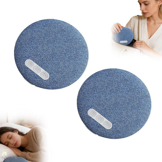 Generic (Blue-2) Bluetooth Pillow Speaker for Sleeping - Mini Portable Under Pillow Speaker with White Noise & Timer
