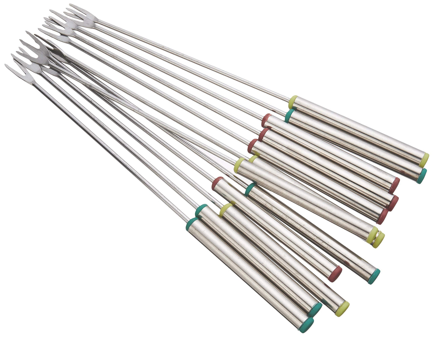 Fox Run Stainless Steel 9.5" Fondue Forks, 9.25 x 0.5 x 0.5, Metallic