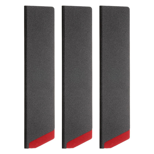 uxcell 3Pcs Knives Edge Guard, 9.8"x2.2" ABS Knife Cover Sleeves Blade Protector Universal Knife Sheath for Home Kitchen