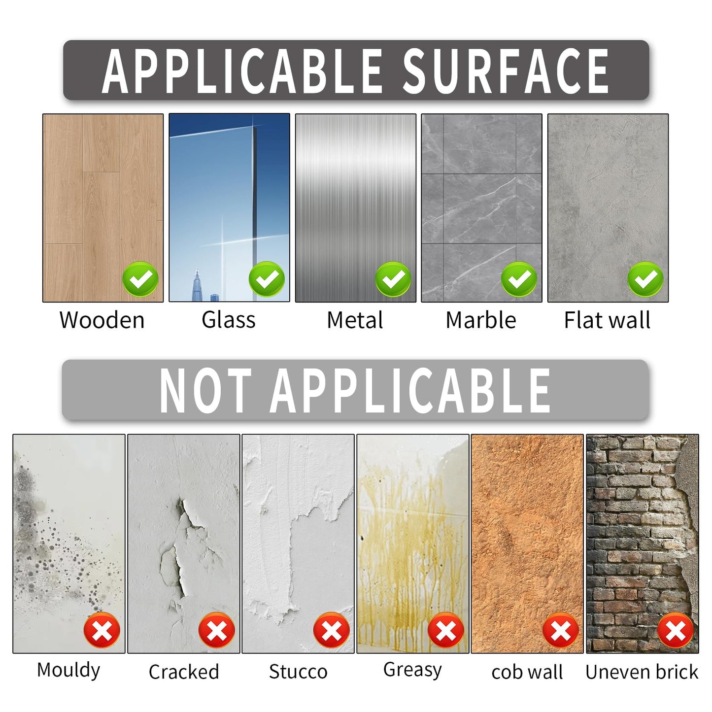 BSABSAQAA 10 Sheets Peel and Stick Backsplash for Kitchen 12"X12" Renter Friendly Backsplash Back Splash Adhesive Subway Wall Tile Flat Vinyl Sticker for Bathroom Grey Marble (Not 3D Tile)