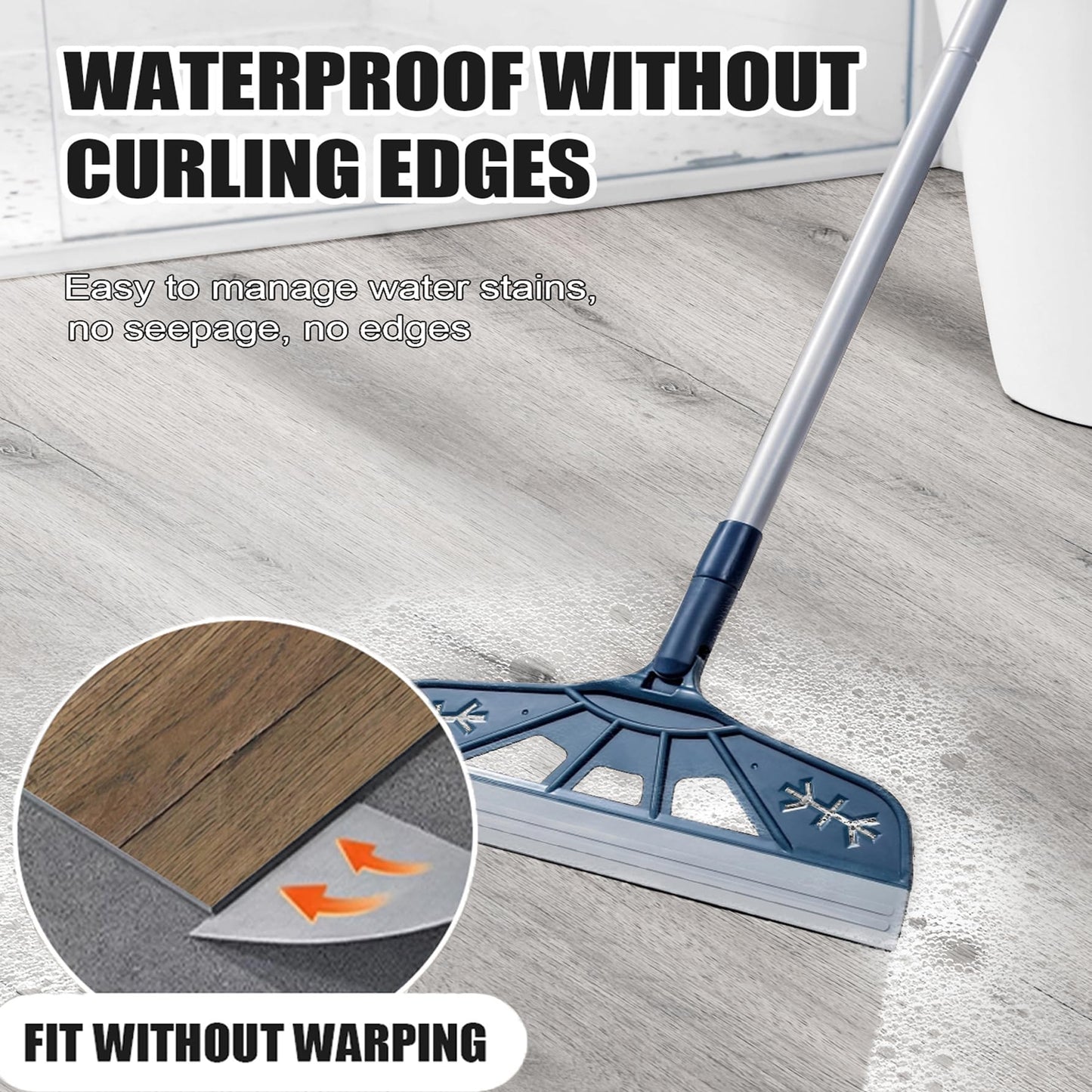 Luxury Thicken Wood Grain Peel and Stick Floor Tiles Self-Adhesive Vinyl Flooring Roll-DIY Easy for Wall and Floor,Hard Surface/Waterproof/Anti Slip (Light Gray Vinyl Flooring, 17.72 "W x 393.7" L)