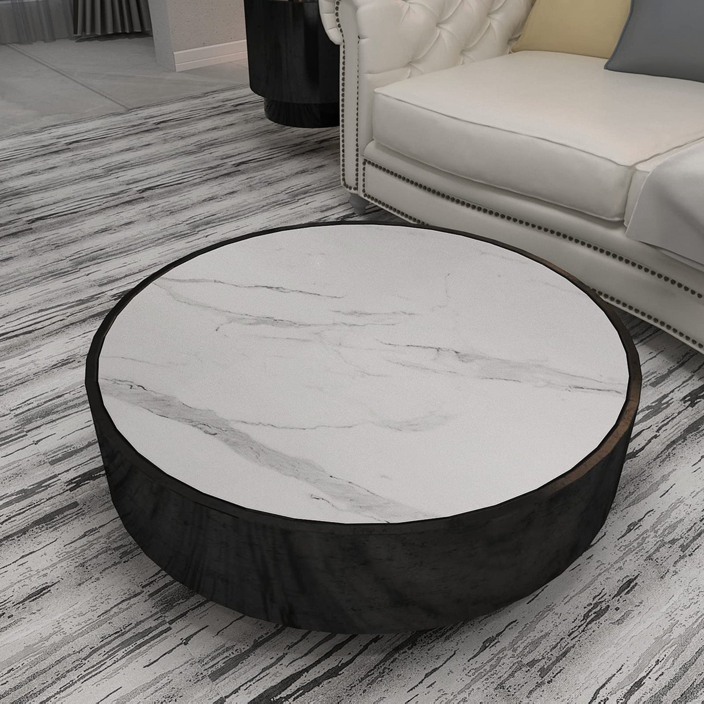 HOLOMEY Marble Contact Paper for Countertops Cabinets Waterproof 31x157 inch Glossy Marble Peel and Stick Wallpaper Self-Adhesive Counter Top Vinyl Wrap Removable Marble Wallpaper for Kitchen Bathroom