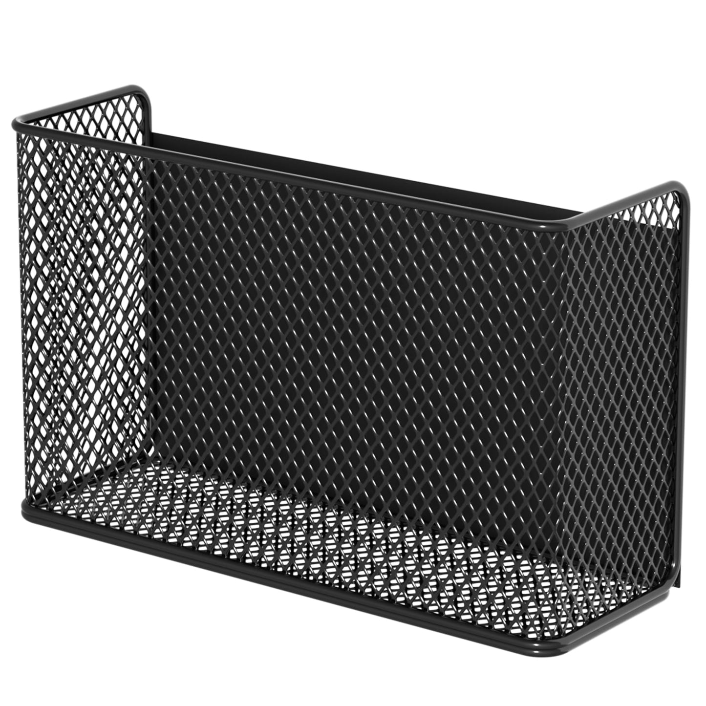 LIFEFAN Magnetic Baskets Shelf Bins Organizer Holder Storage Rack Containers for Fridge, Whiteboard, Locker - Home Kitchen Laundry Office School