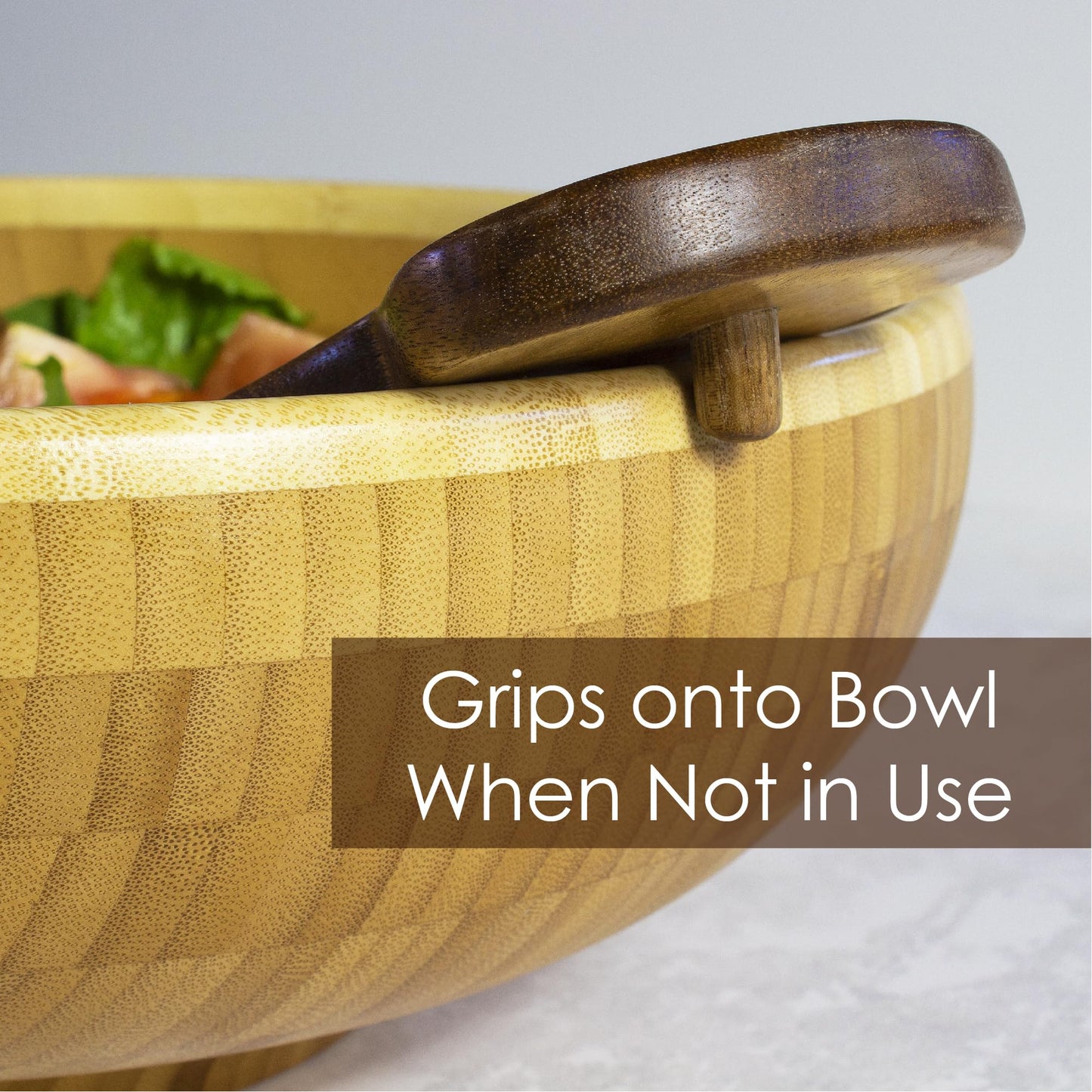 TB Home Salad Hands – Acacia Wood Salad Serving Utensils for Tossing & Serving