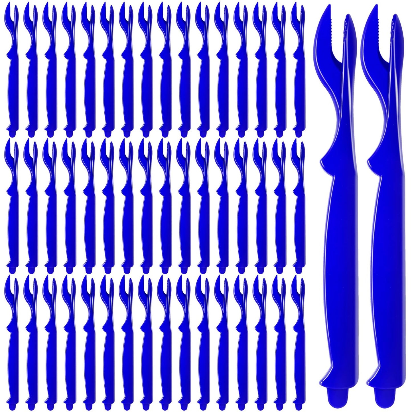 48Pcs Crab Legs Crackers, Crackers and Tools Cracker Picks Tools Crabfor Lobster Crab Crayfish, Easy Opener Shellfish Picks Knife, Seafood Tool