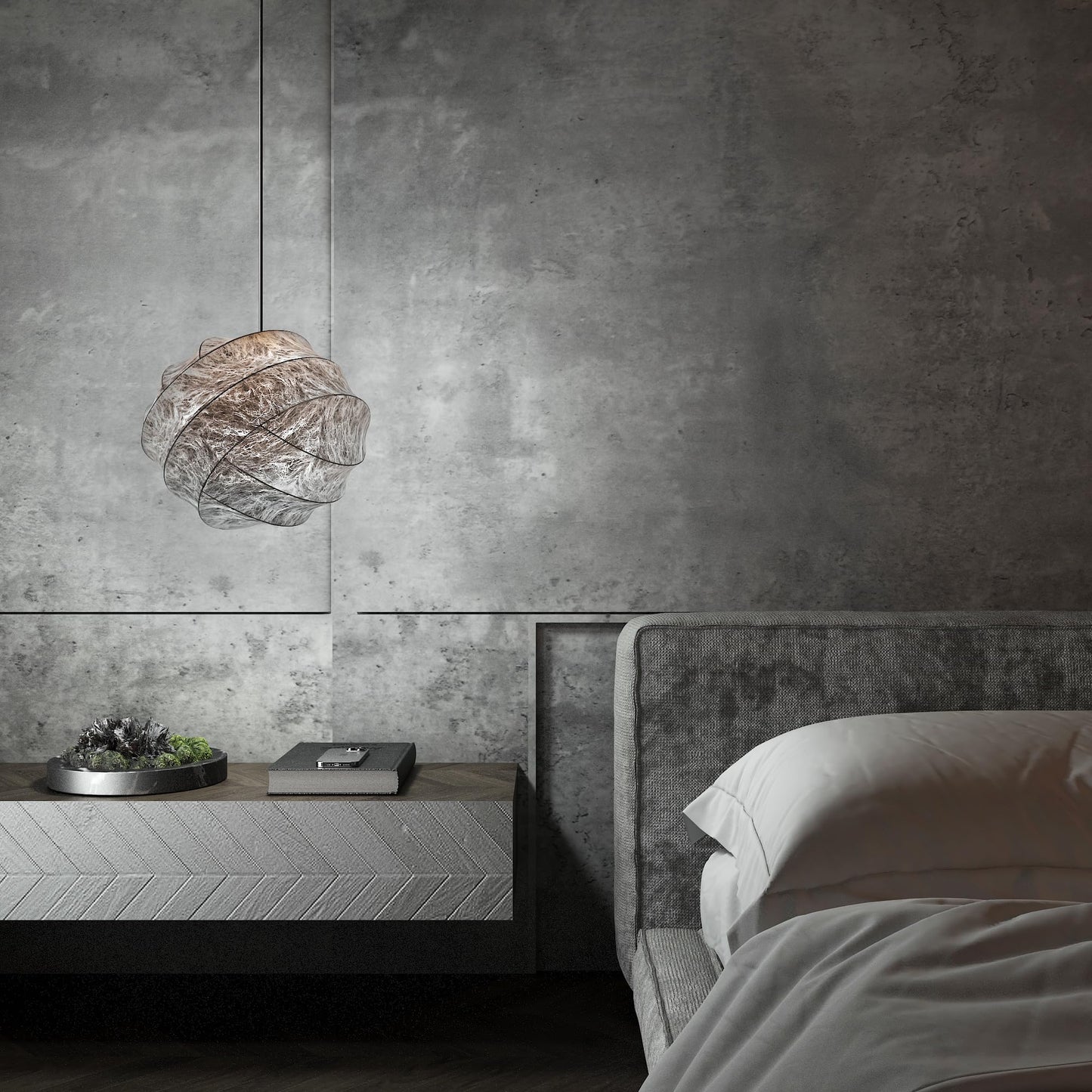 TOTIO Gray Concrete Wallpaper Matte Thick Textured Grey Cement Contact Paper Peel Stick Countertop Paper Removable Waterproof Adhesive Furniture Stickers Industrial Style Vinyl Wall Sticker 24x354inch