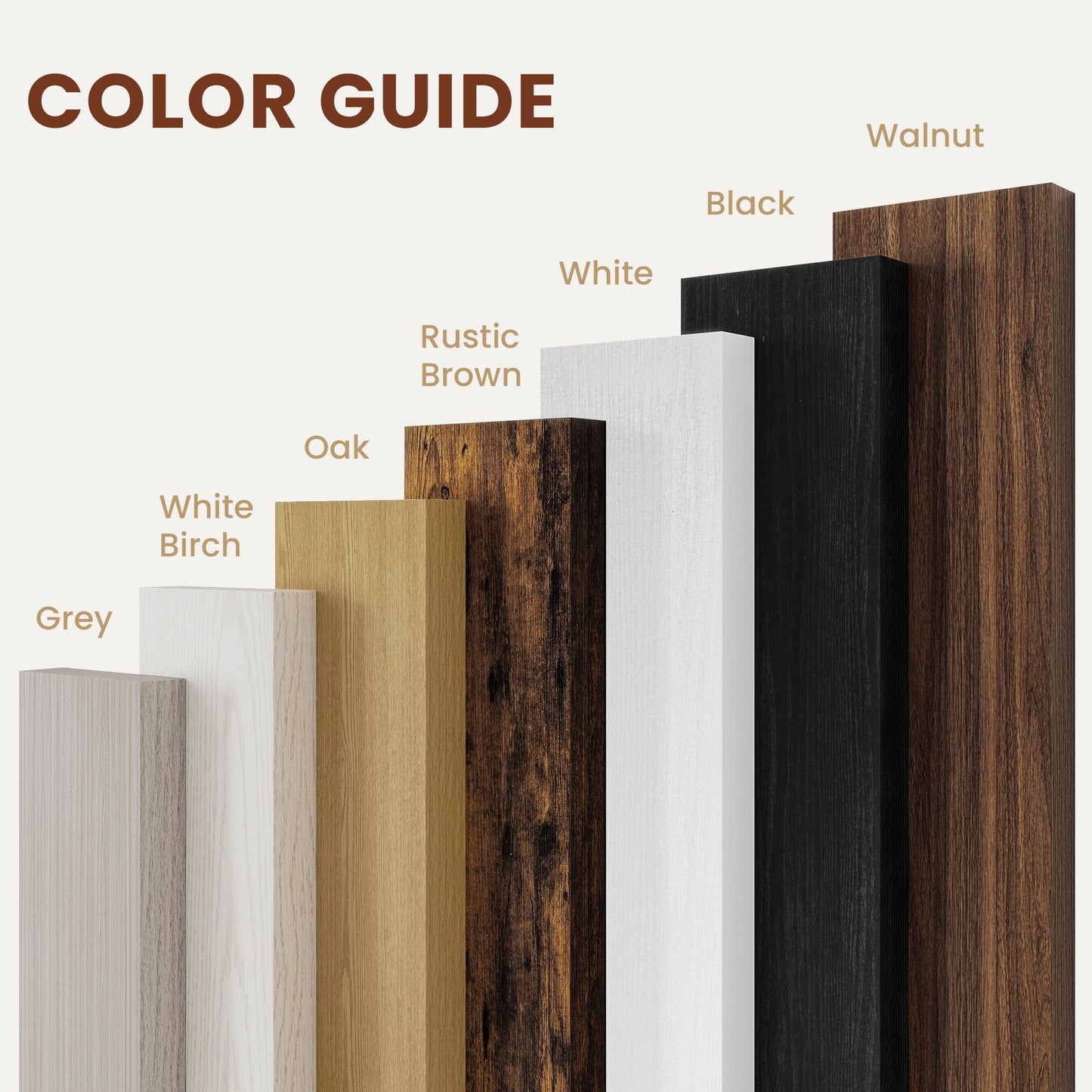 Vivelove 12 Inch Deep Floating Shelves for Wall 48 inch Long, Thick Wall Shelves with Wood Grain Texture, Shelf for Bedroom Bathroom Living Room Kitchen Office, Rustic Farmhouse Decor, Set of 2, Oak