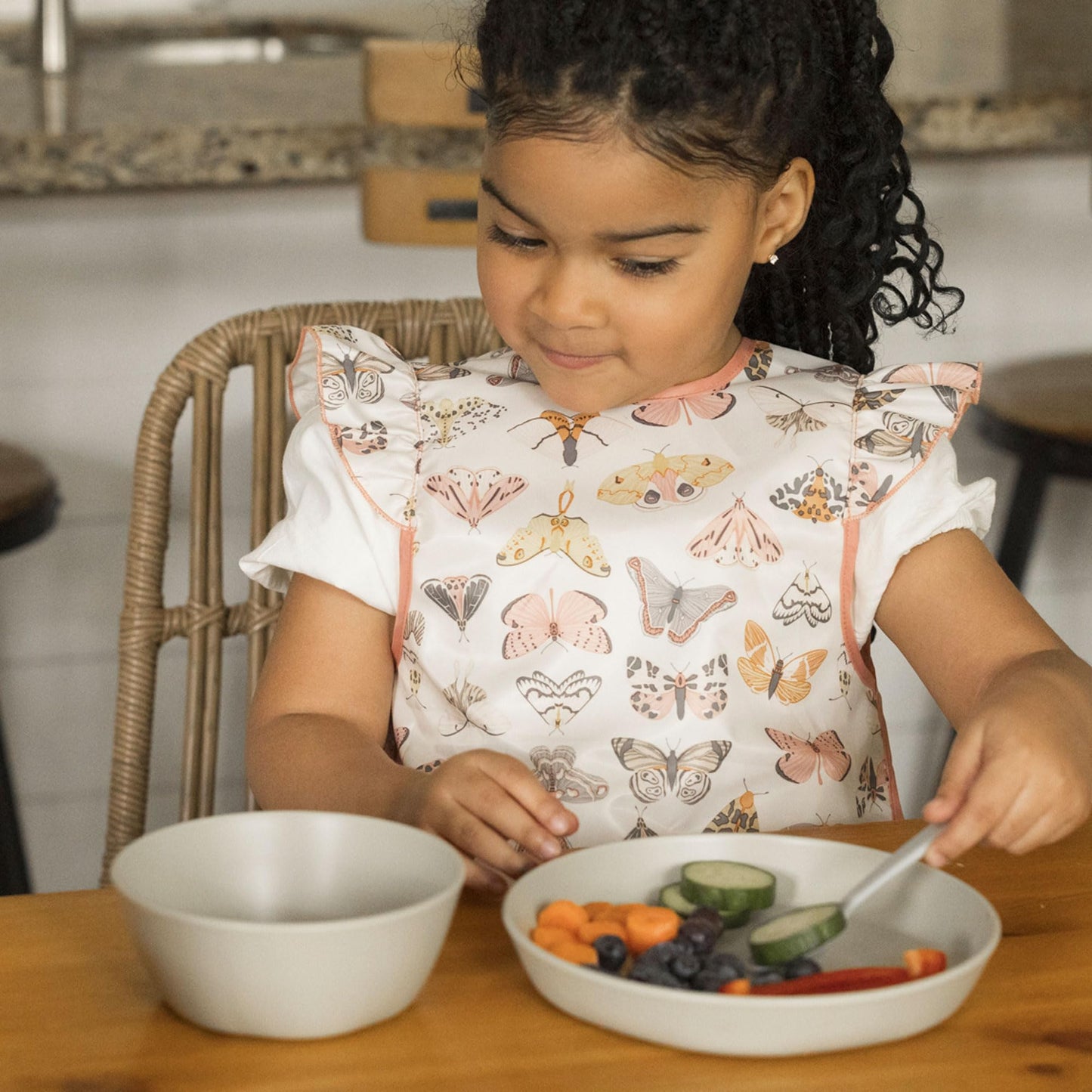 Tiny Twinkle Tableware 3 Pack Dish Set- BPA-Free Cups, Plates and Bowls Sets for Kids and Toddlers - Polypropylene Plastic Dinnerware Set (Plates - Grey, Pistachio, Tan)