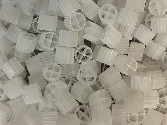 K1 Bio Filter Media Moving Bed Biofilm Reactor (MBBR) for Aquaponics, Aquaculture, Hydroponics - Ponds - Aquariums by Wholesale Koi Farm, (2 Cubic Feet)