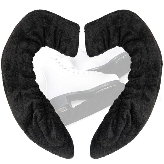 Athletico Ice Skate Blade Covers - Guards for Hockey Skates, Figure Skates, and Ice Skates - Skating Soakers Cover Blades from Youth to Adult Size - Men, Women, & Kids (Medium, Black)